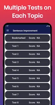 English Vocabulary Test android App screenshot 2